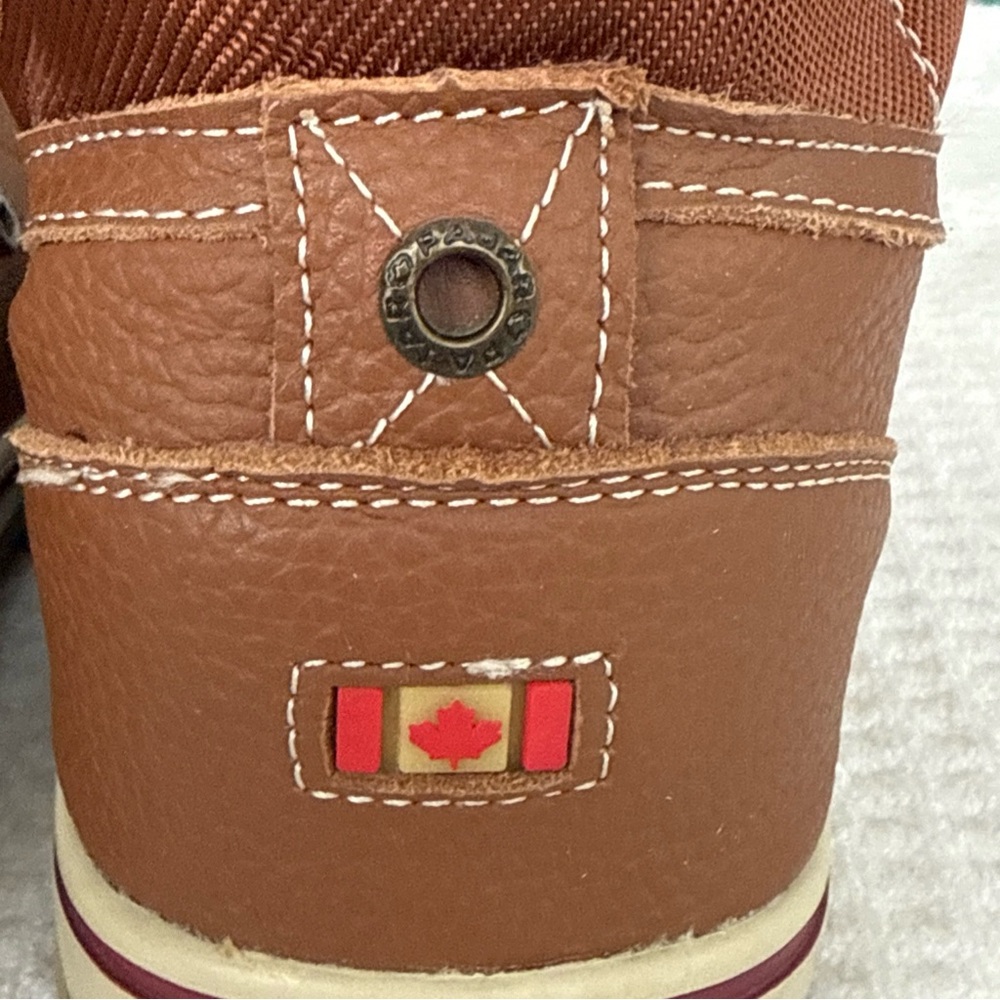 Pajar Tan Leather Lace-Up Boots - Picture 4 of 16